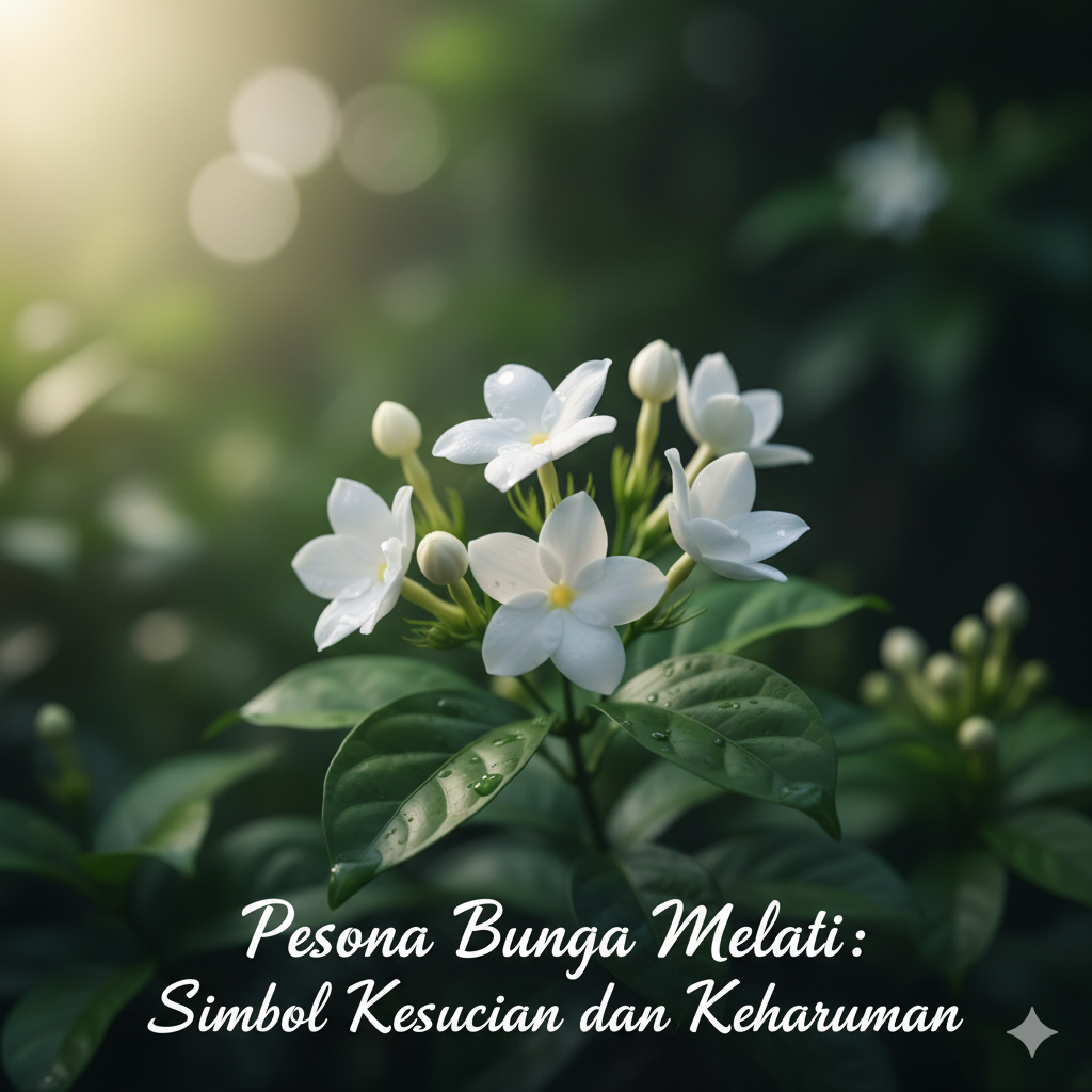 Pesona Bunga Melati: Simbol Kesucian dan Keharuman