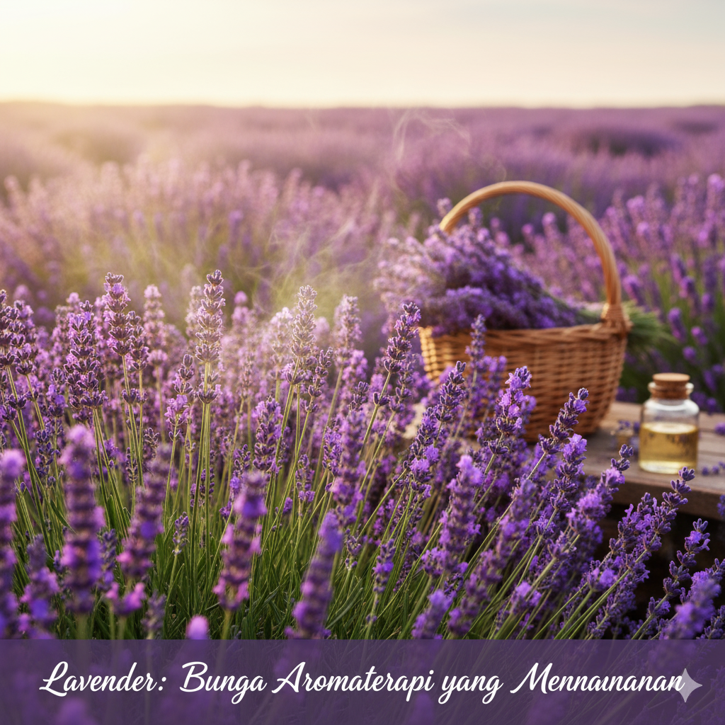 Lavender: Bunga Aromaterapi yang Menenangkan