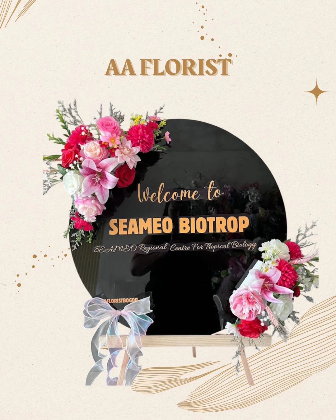 Standing Acrylic Artificial 2