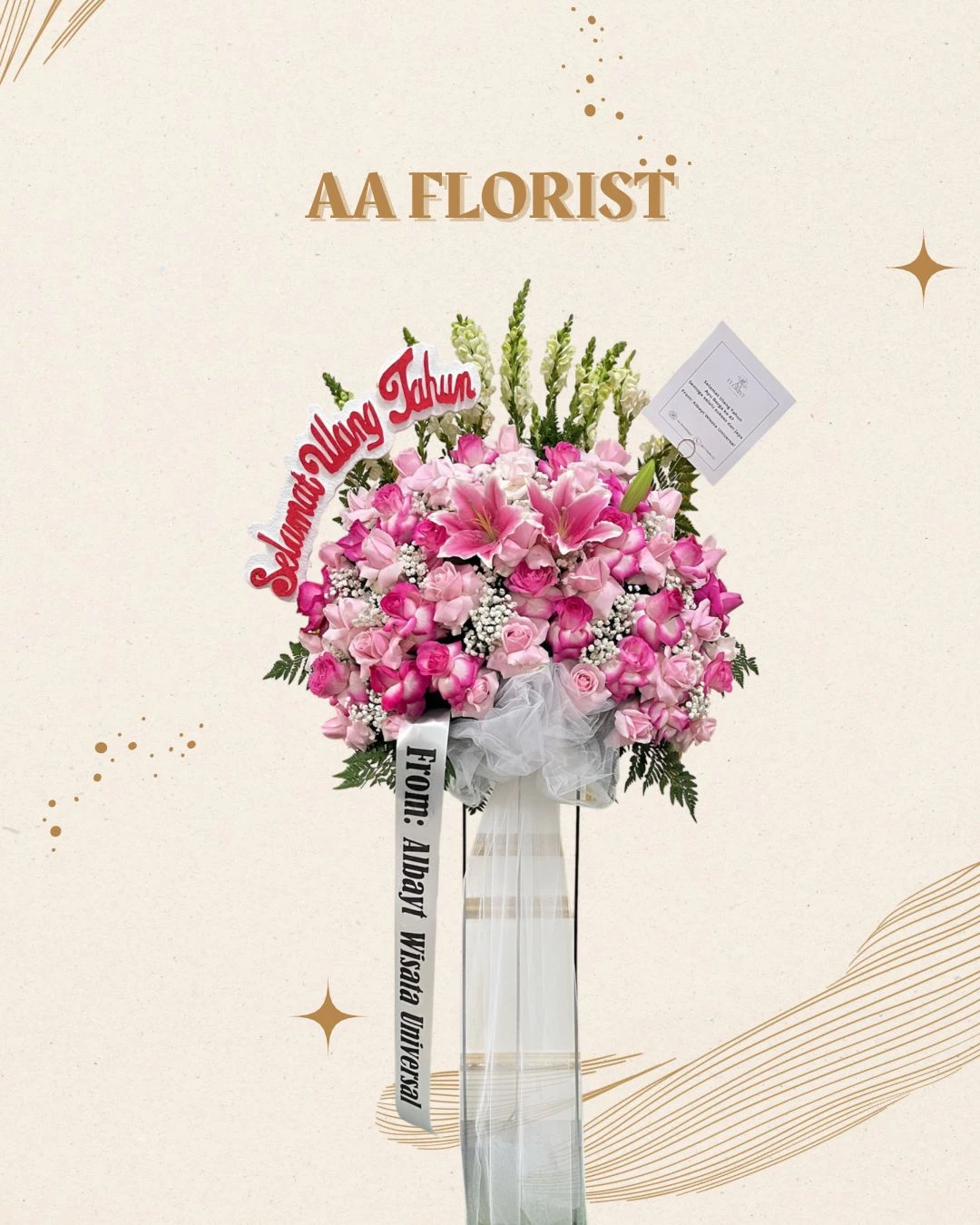 Standing Fresh Flower 2