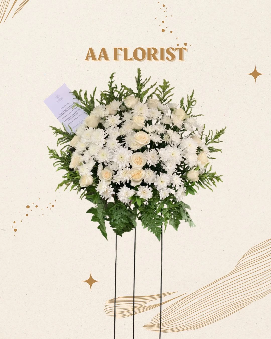 Standing Fresh Flower 6