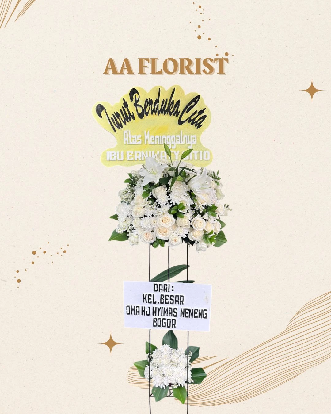 Standing Fresh Flower 7