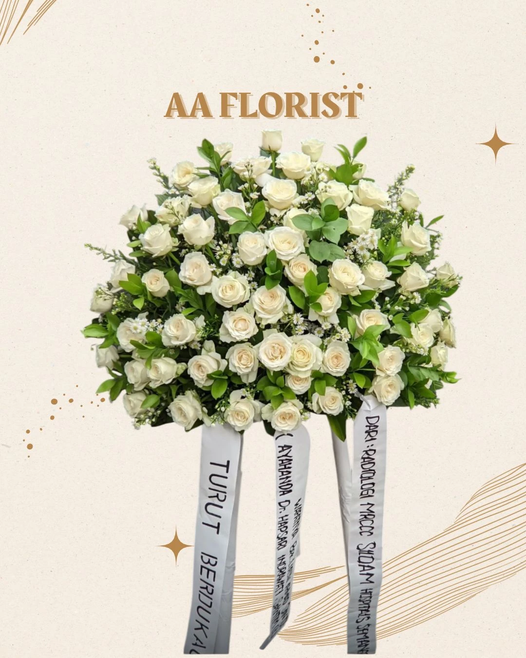 Standing Fresh Flower 24