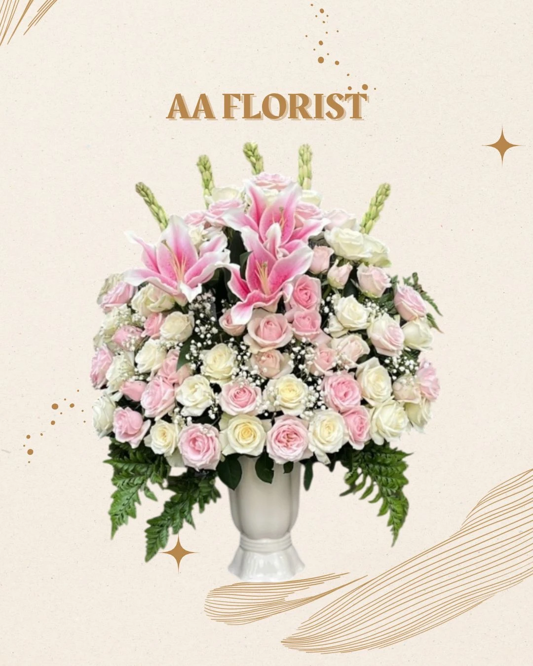 Rangkaian Vase Fresh Flower 6