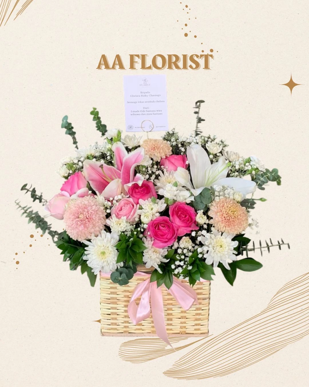 Rangkaian Vase Fresh Flower 9