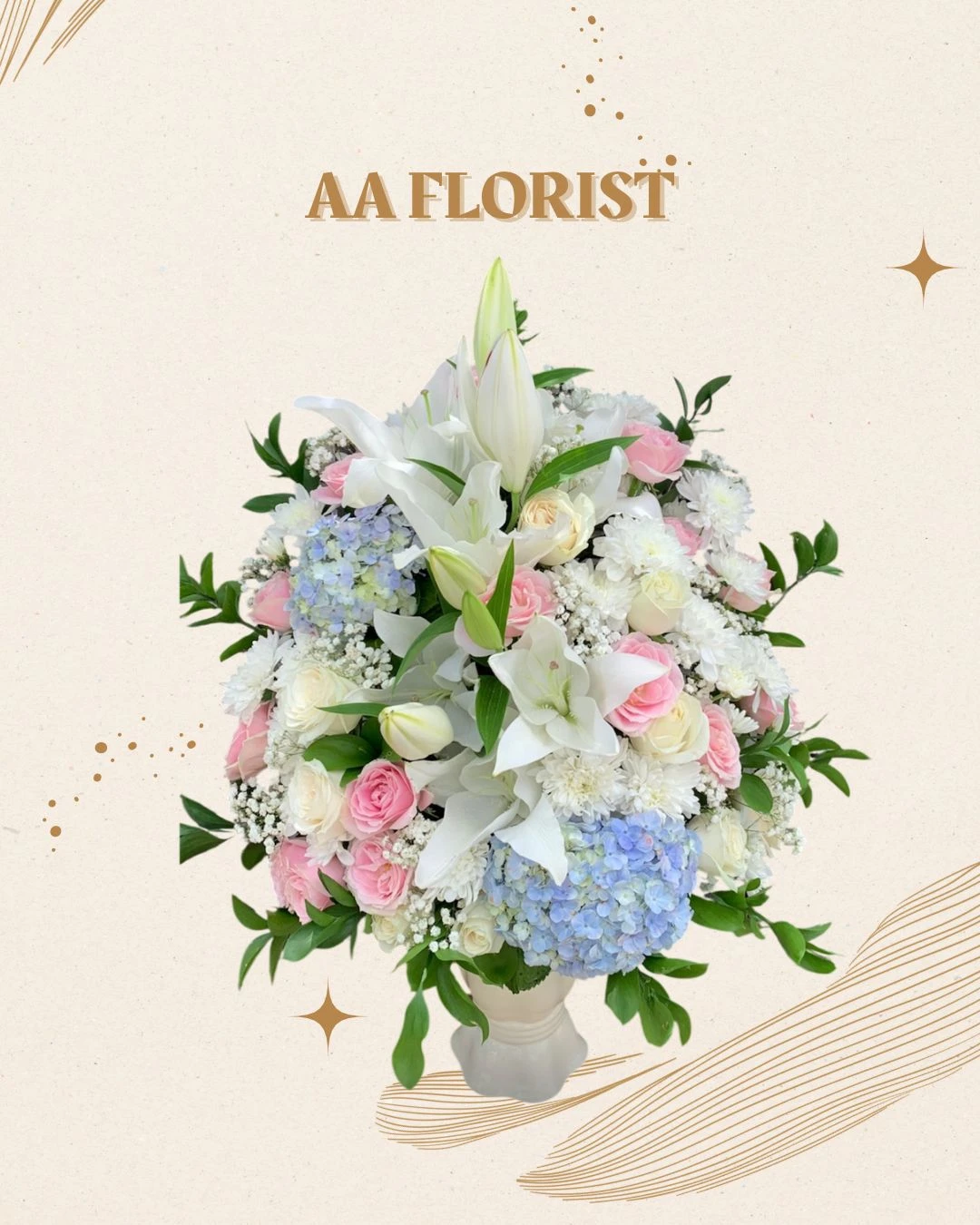 Rangkaian Vase Fresh Flower 12