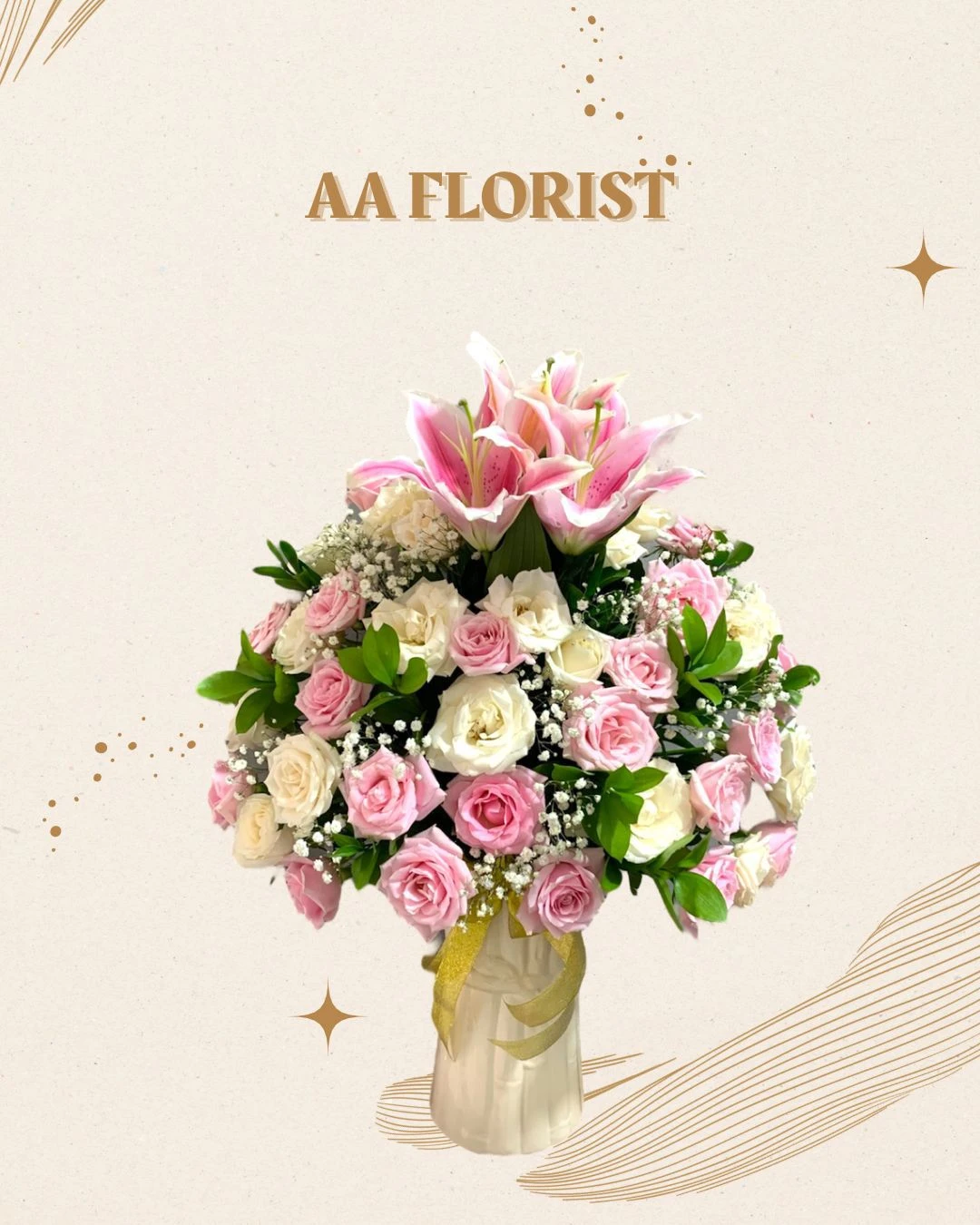 Rangkaian Vase Fresh Flower 16