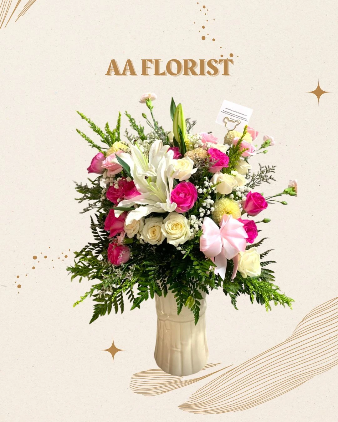 Rangkaian Vase Fresh Flower 18