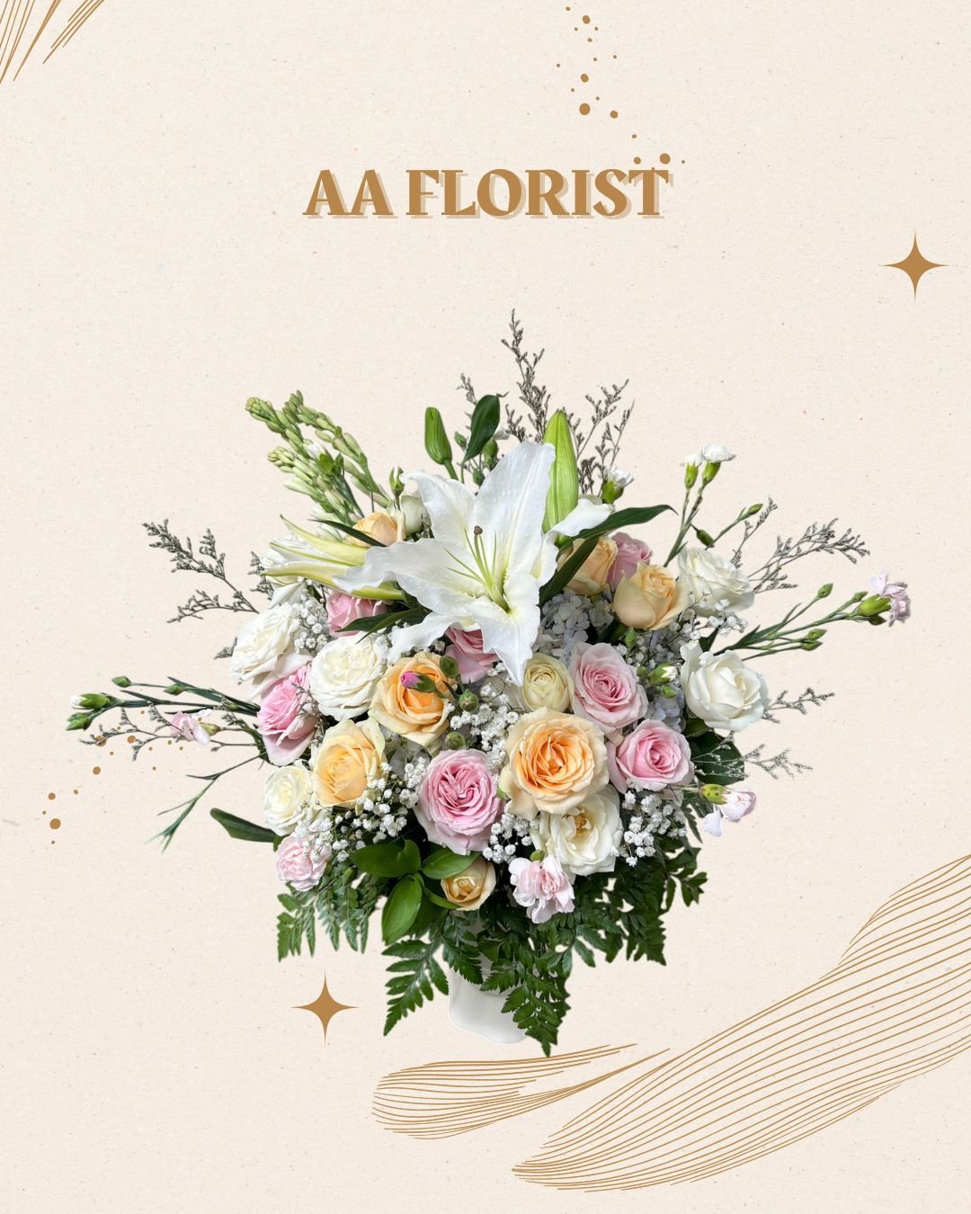Rangkaian Vase Fresh Flower 23