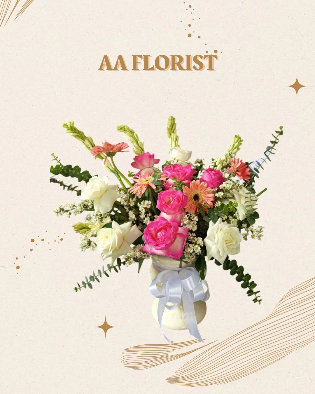 Rangkaian Vase Fresh Flower 24