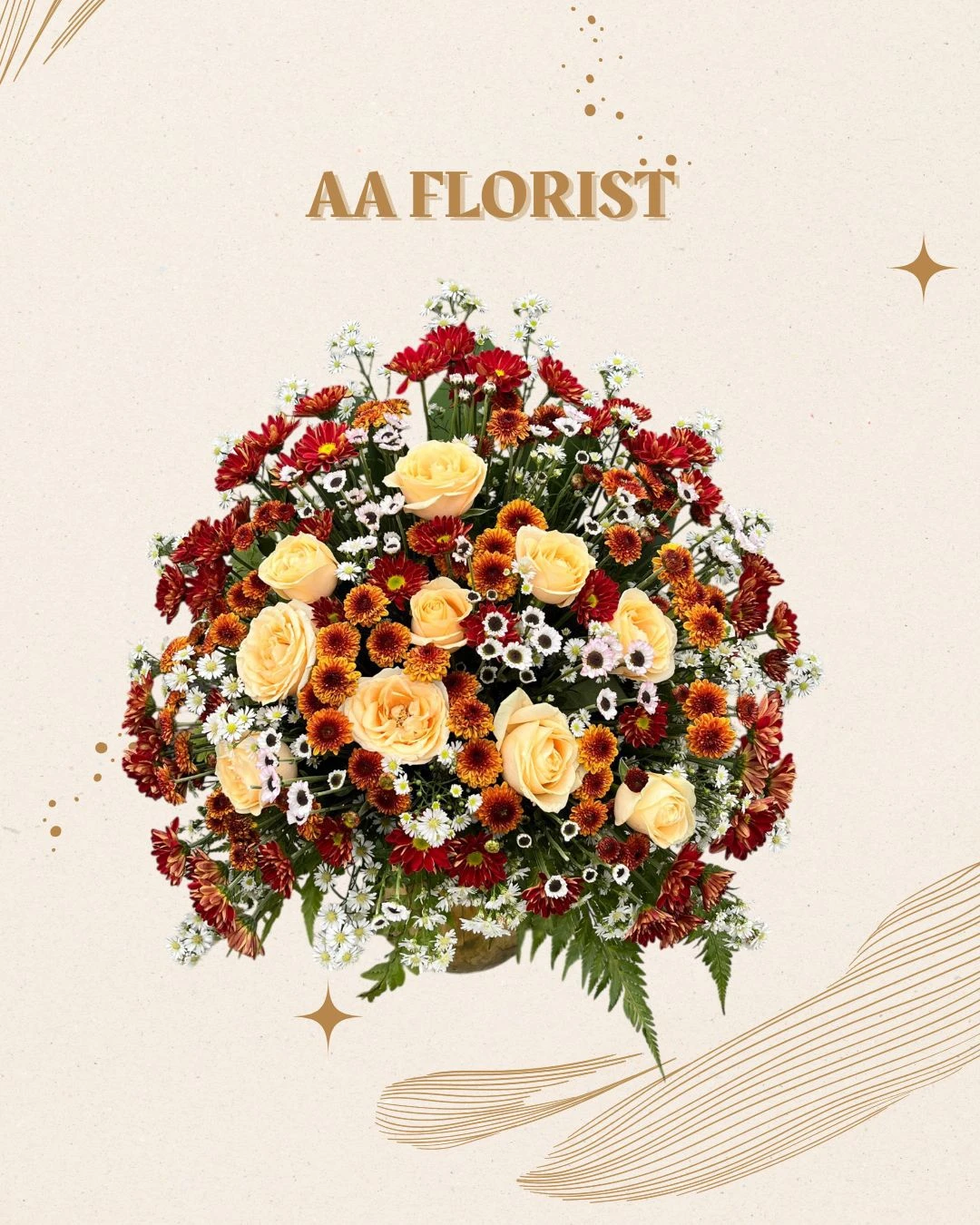 Rangkaian Vase Fresh Flower 28