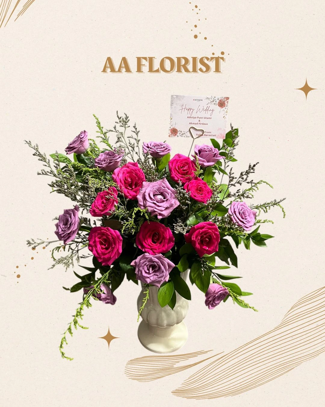 Rangkaian Vase Fresh Flower 34