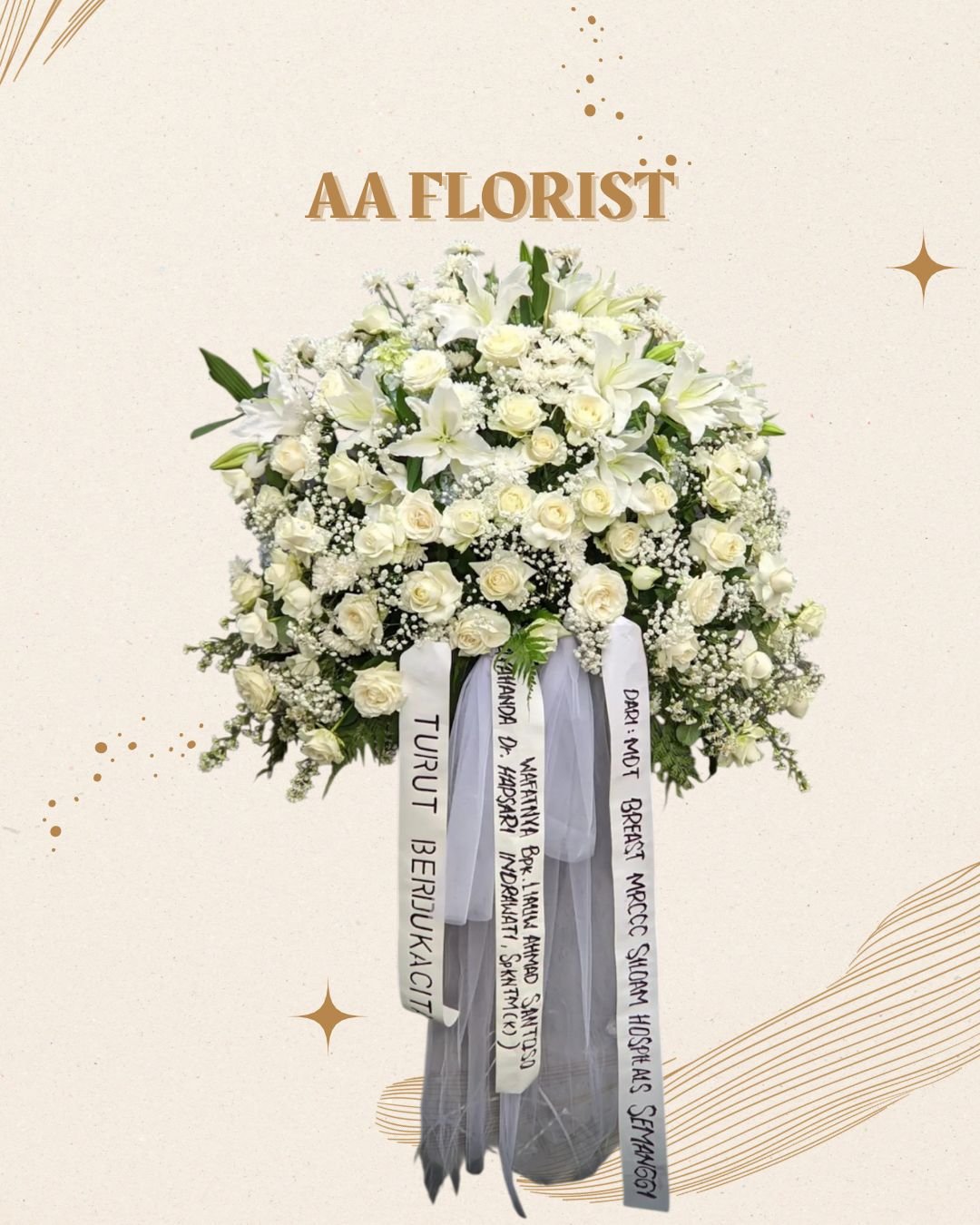 Standing Fresh Flower 23
