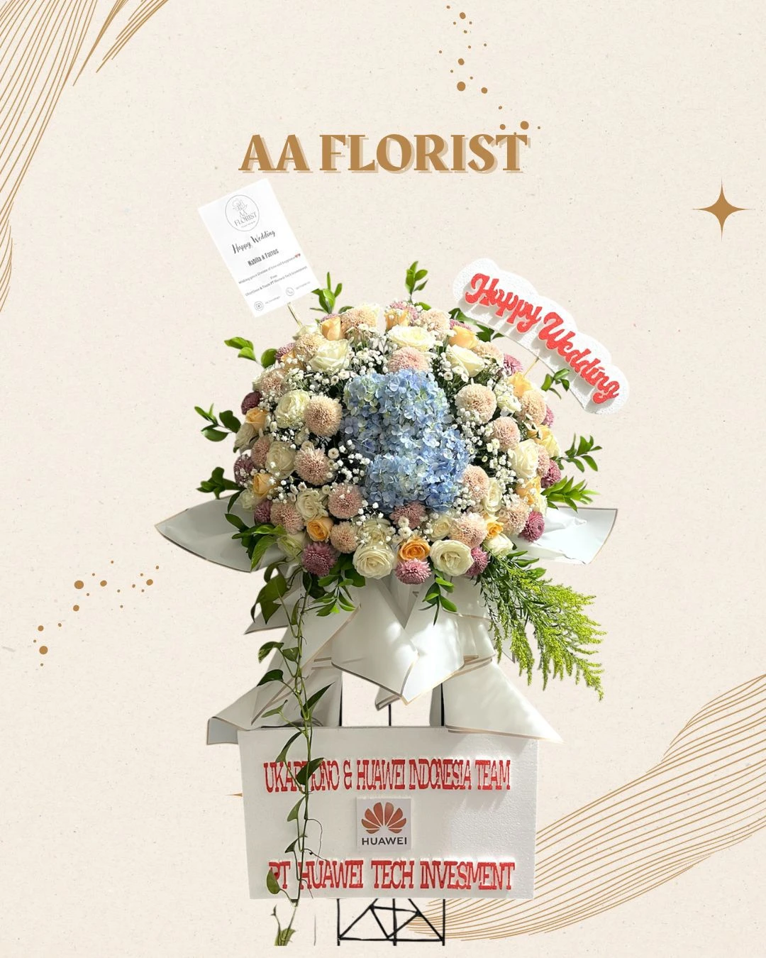 Standing Fresh Flower 41