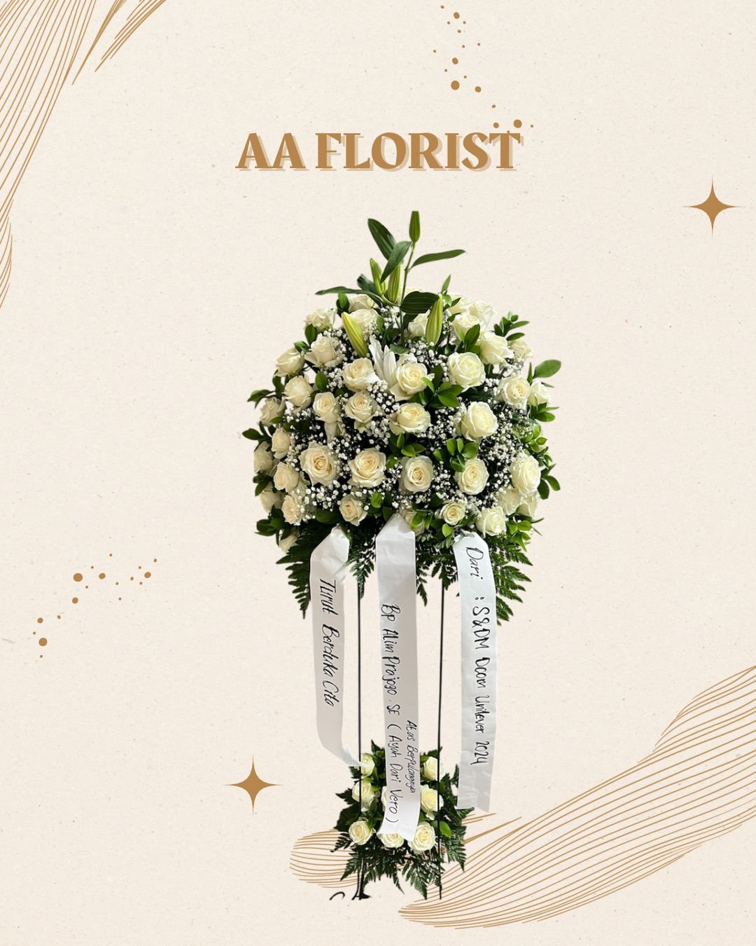 Standing Fresh Flower 34