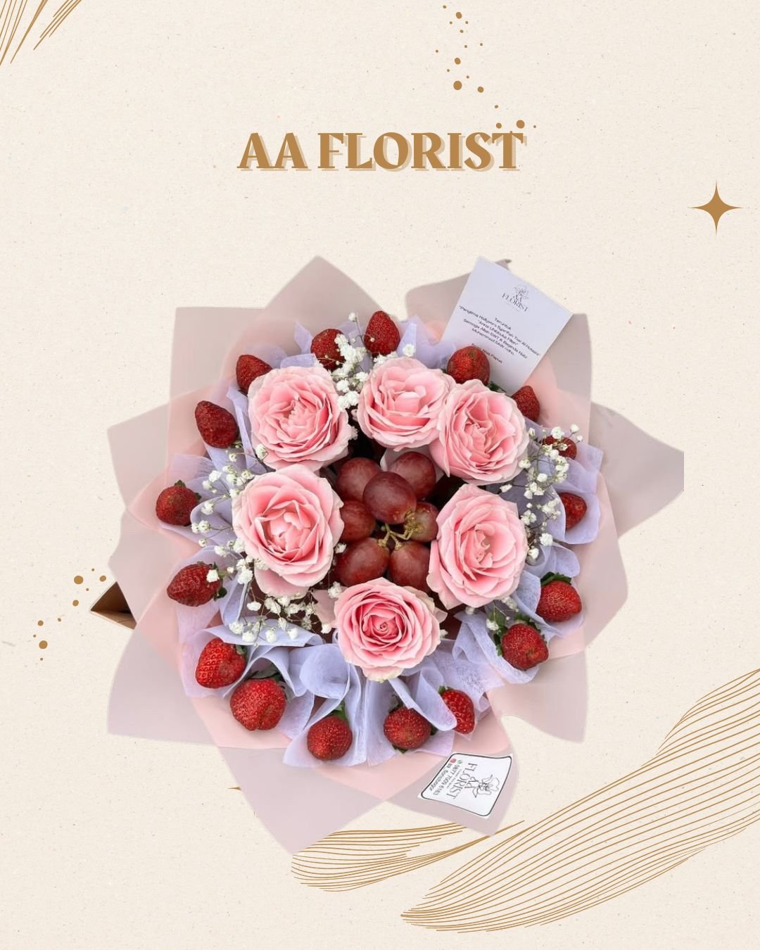 Custom Bouquet Buah
