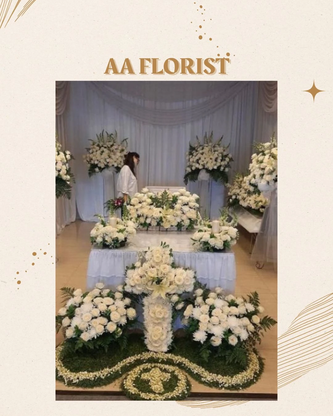 Paket Dekor Rumah Duka Super Mewah