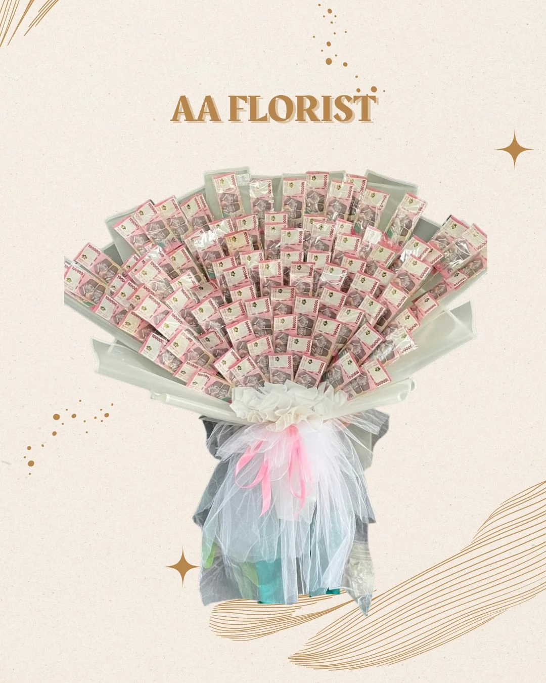 Money Bouquet Standing