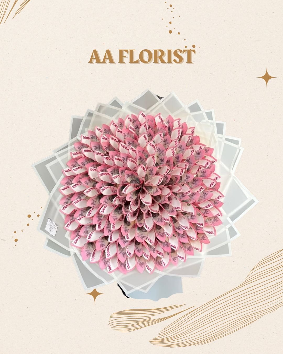 Money Bouquet Round