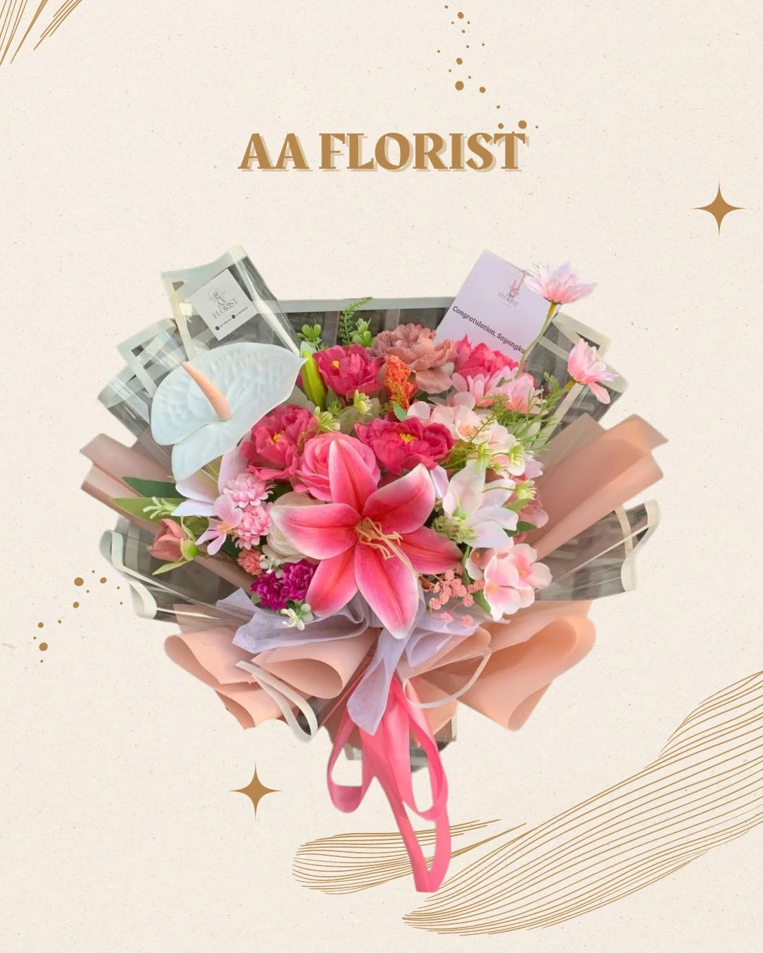 Bouquet Artificial 3