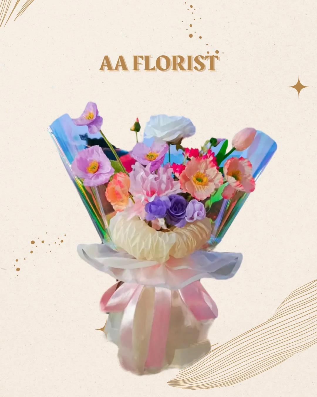 Bouquet Mix Flower Artificial