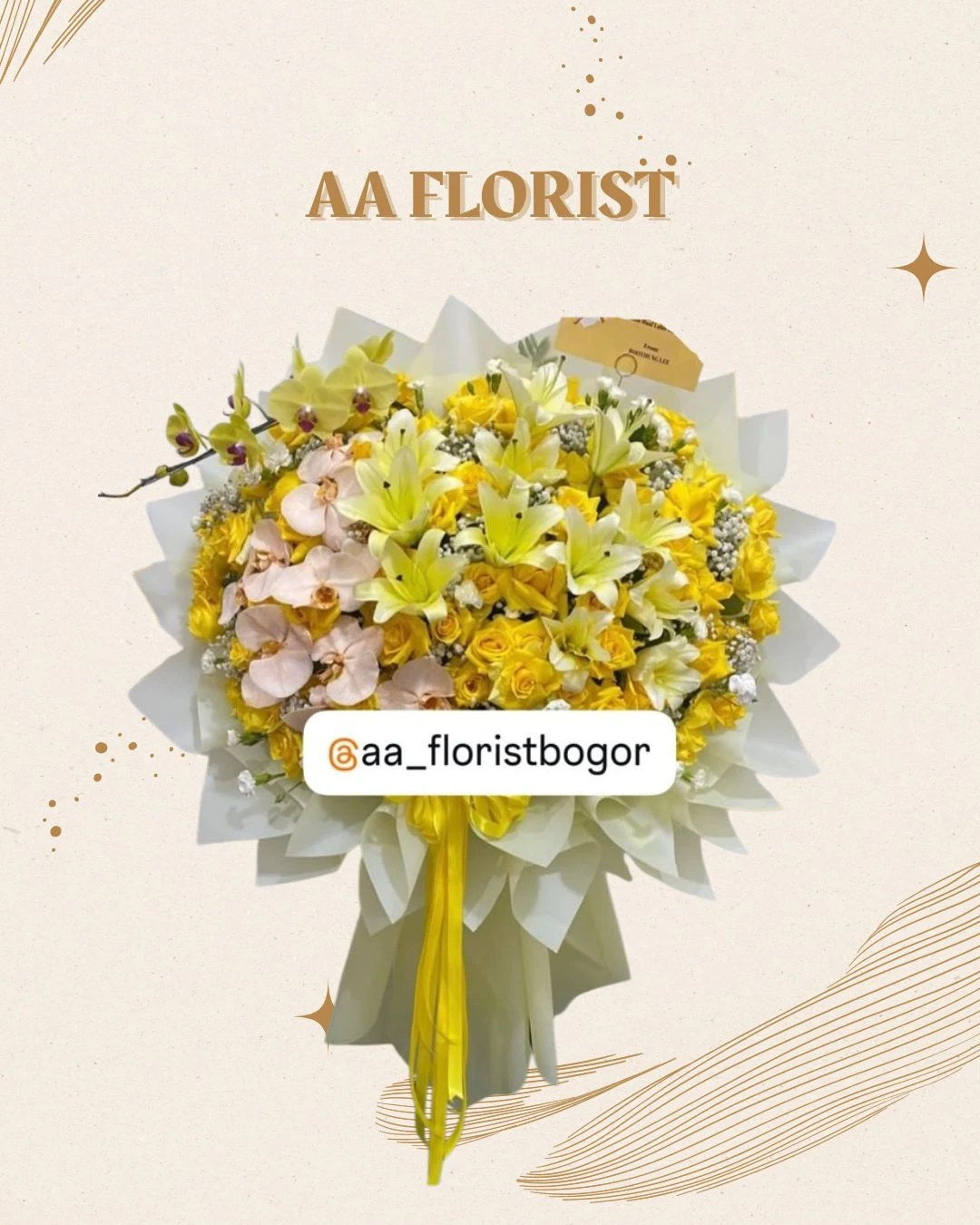 Standing Fresh Flower 37