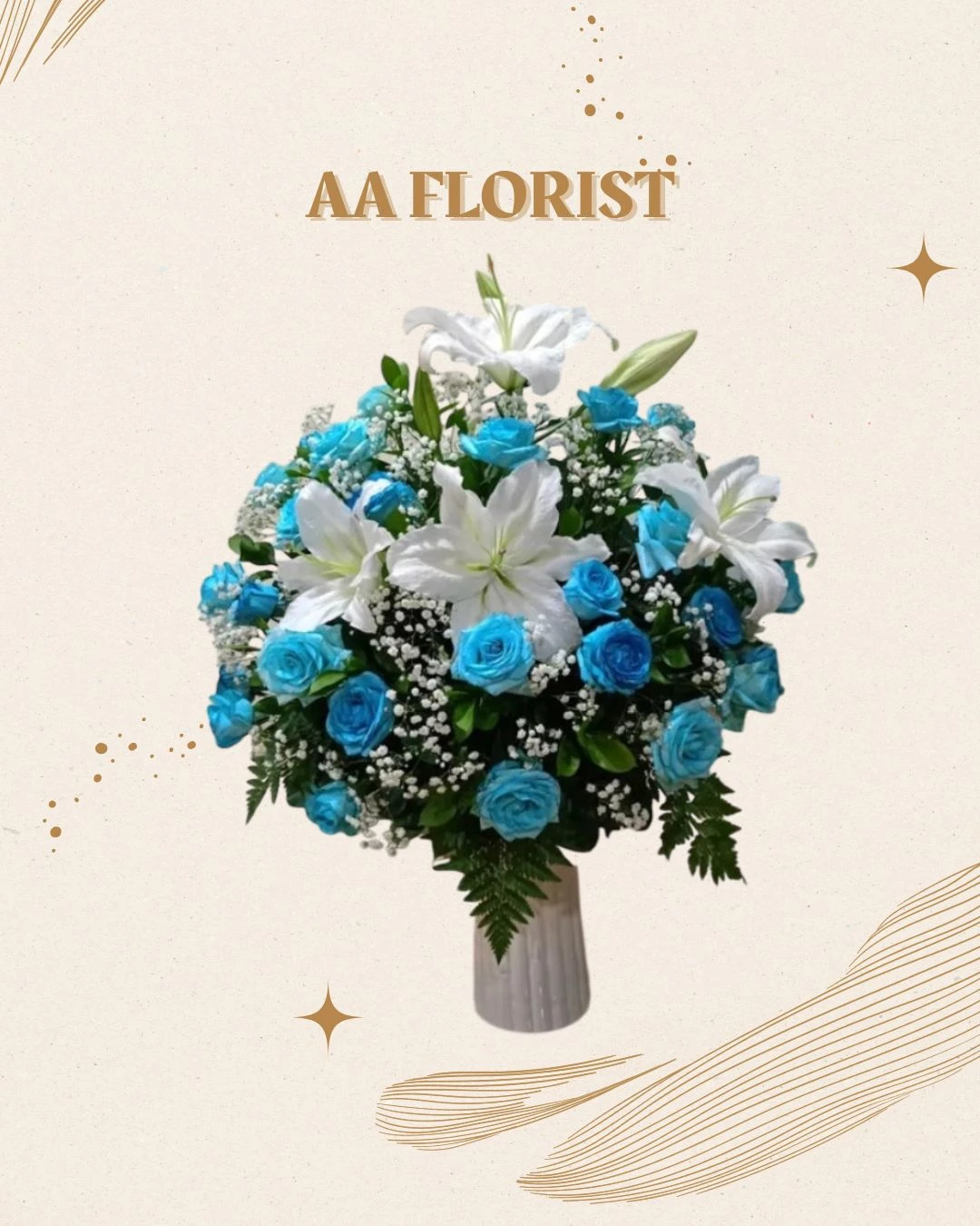 Rangkaian Vase Fresh Flower 44