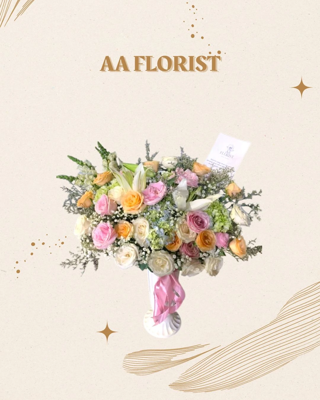 Rangkaian Vase Fresh Flower 43