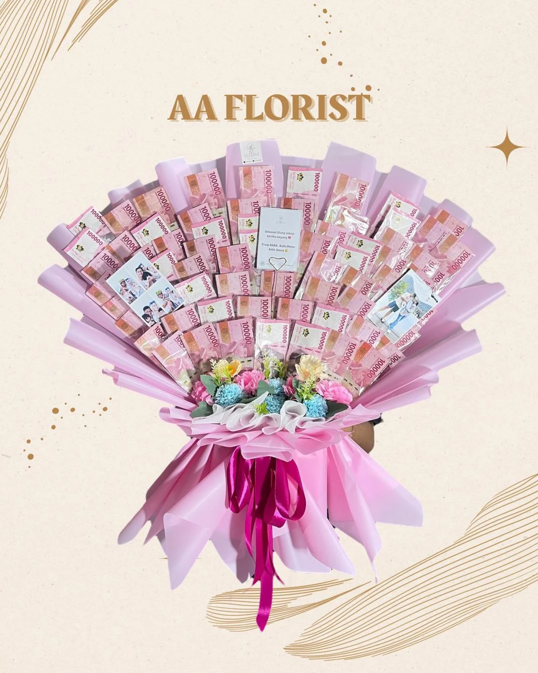 Money Bouquet Mix Artificial