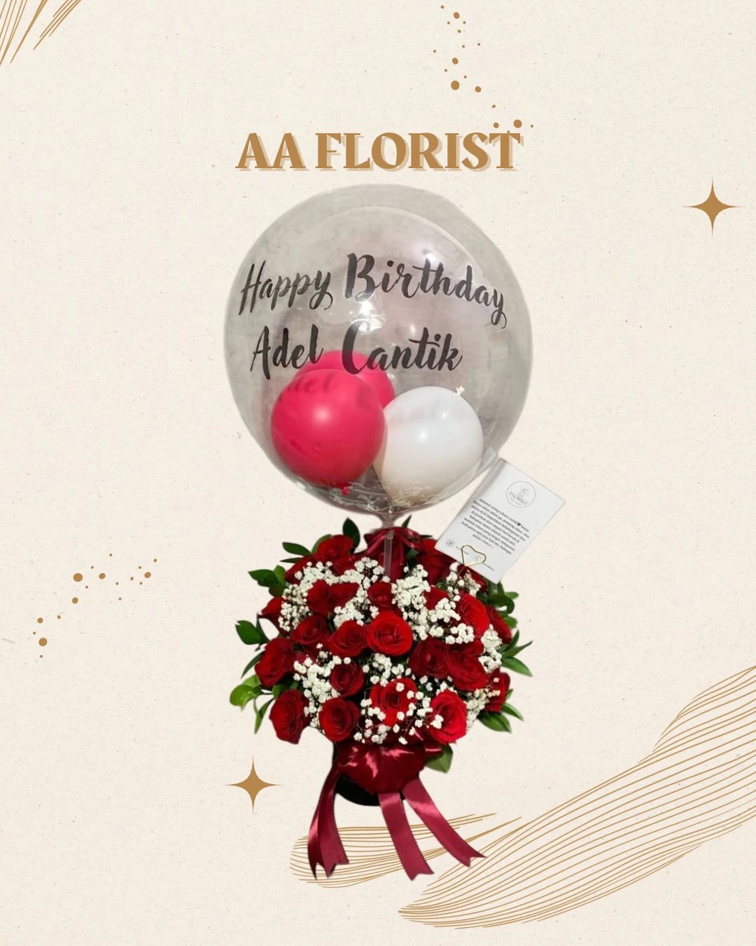 Bloom Baloon Fresh Flower 2