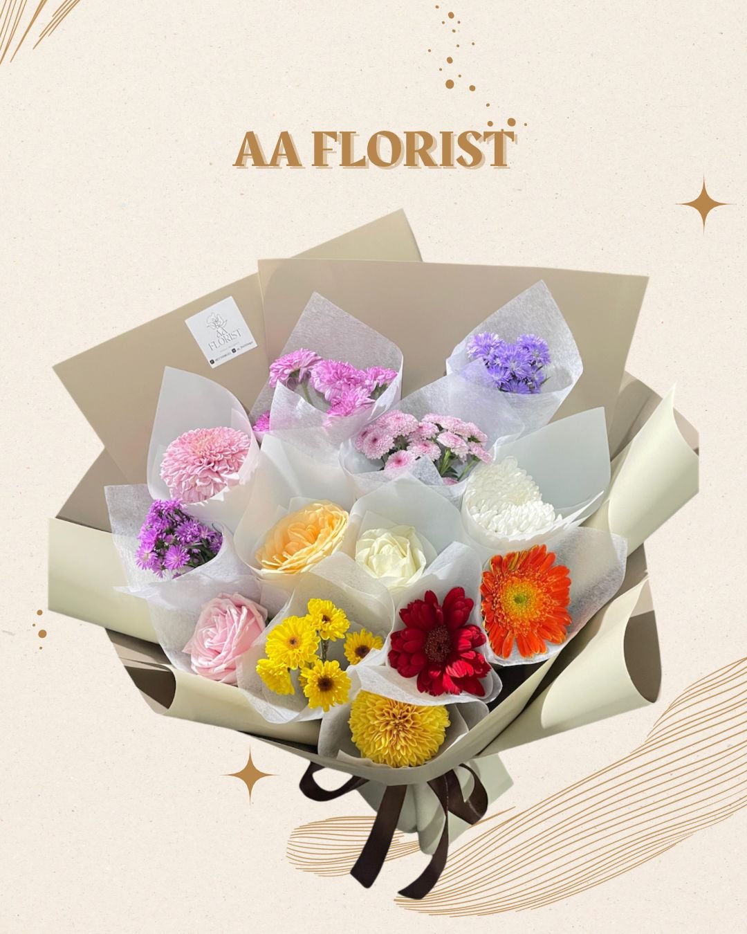 Buket Mix flowers Premium