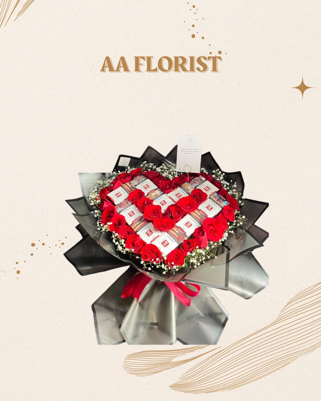 Scarlet Mild Luxury Bouquet